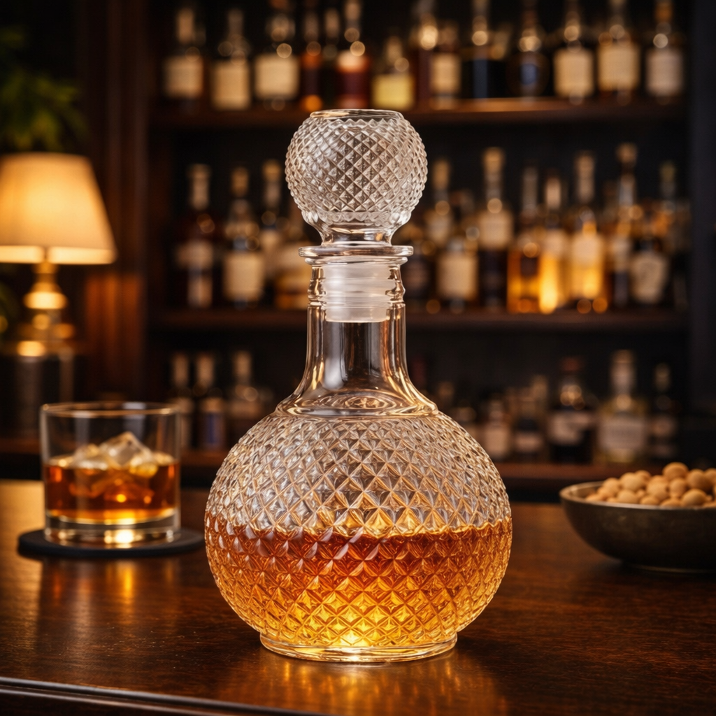 Karafka do Whisky z Kryształów Ciętych - Edycja Limitowana