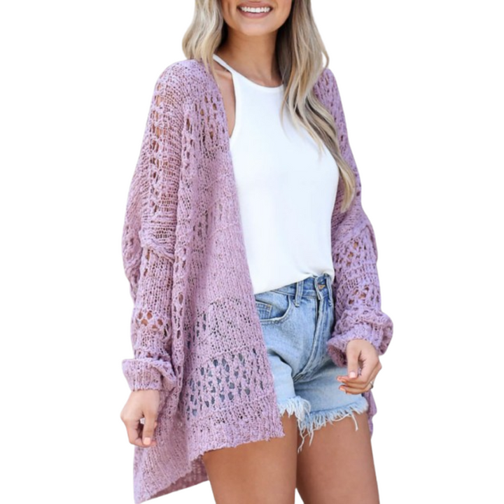 NAOMI | Lekki Oversized Boho Letni Kardigan" 

Rewritten Title: "NAOMI | Lightweight Oversized Boho Summer Cardigan