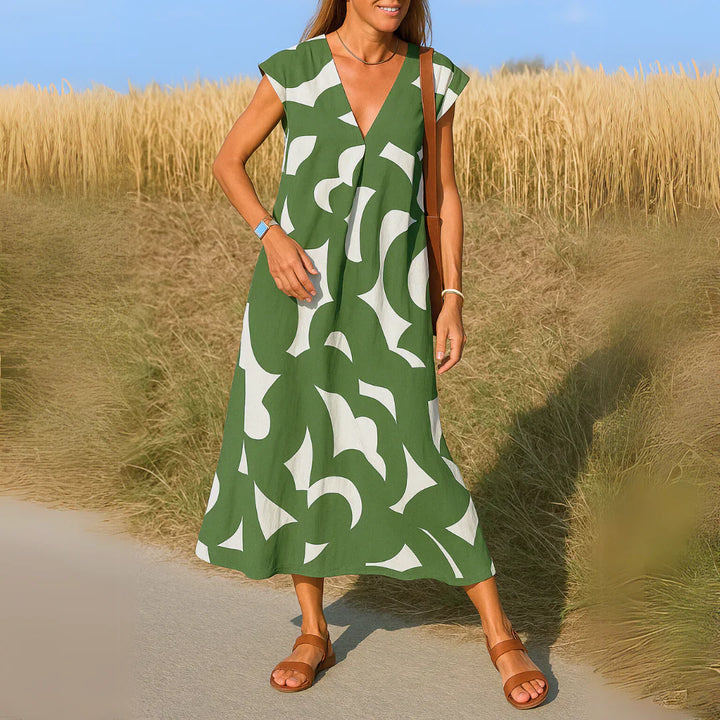 Tatiana™ Sukienka Maxi z Ażurowym Detalem