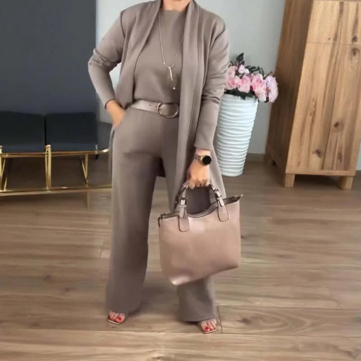 Renata – elegancki komplet trzyczęściowy wyszczuplający