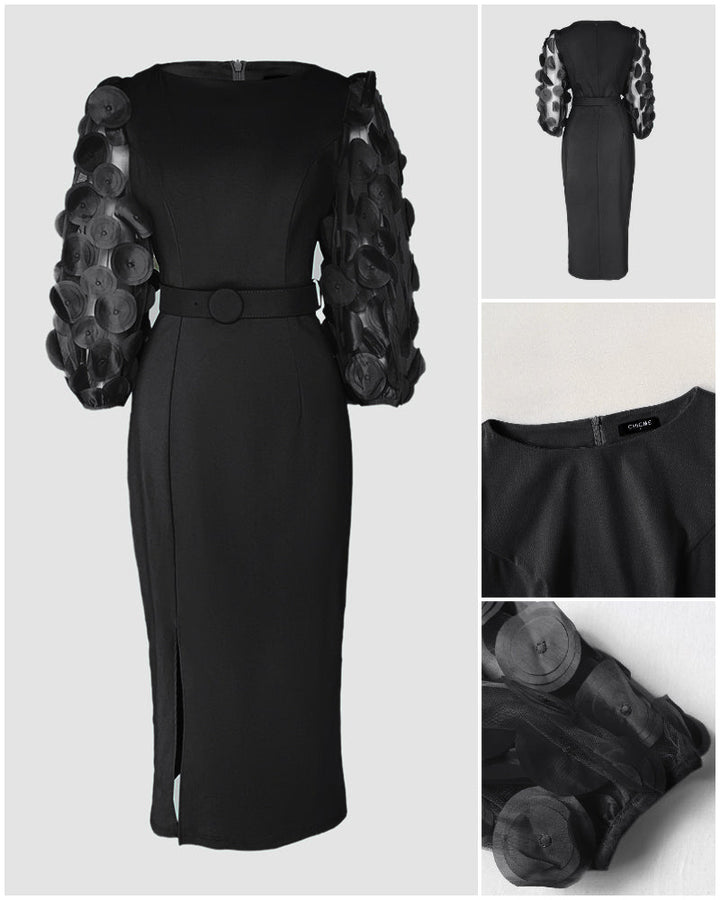 Calmira – elegancka sukienka z talią