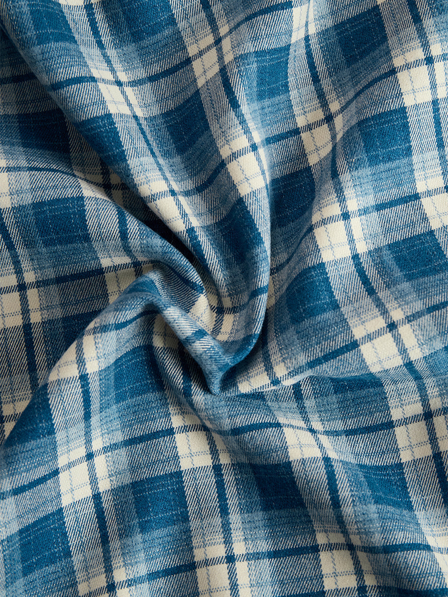 Livia – sukienka maxi w kratę