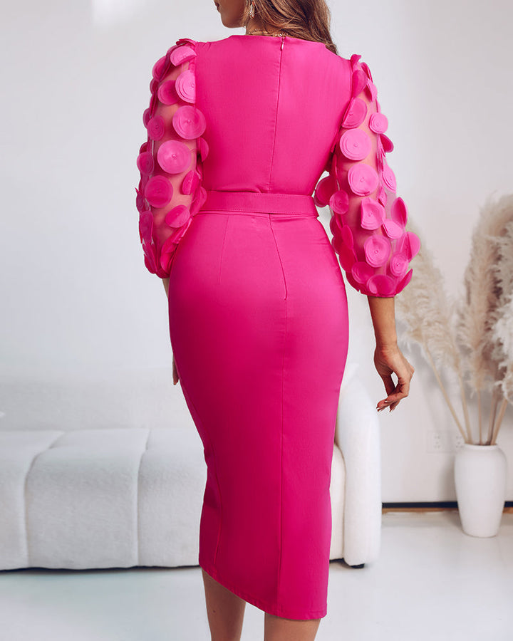 Calmira – elegancka sukienka z talią