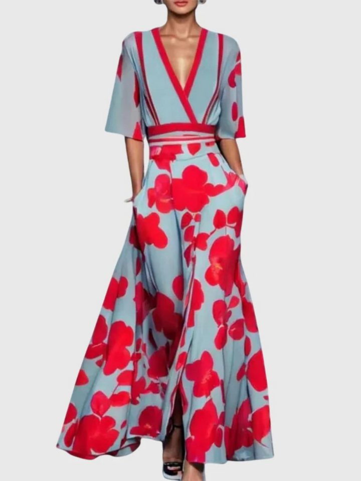 Christelle™ Elegancka Sukienka Maxi na Wiosnę