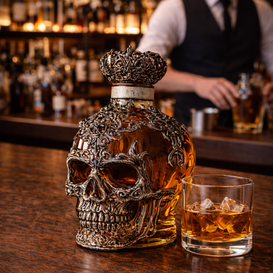 Czaszkowa Karafka do Whisky - Edycja Limitowana
