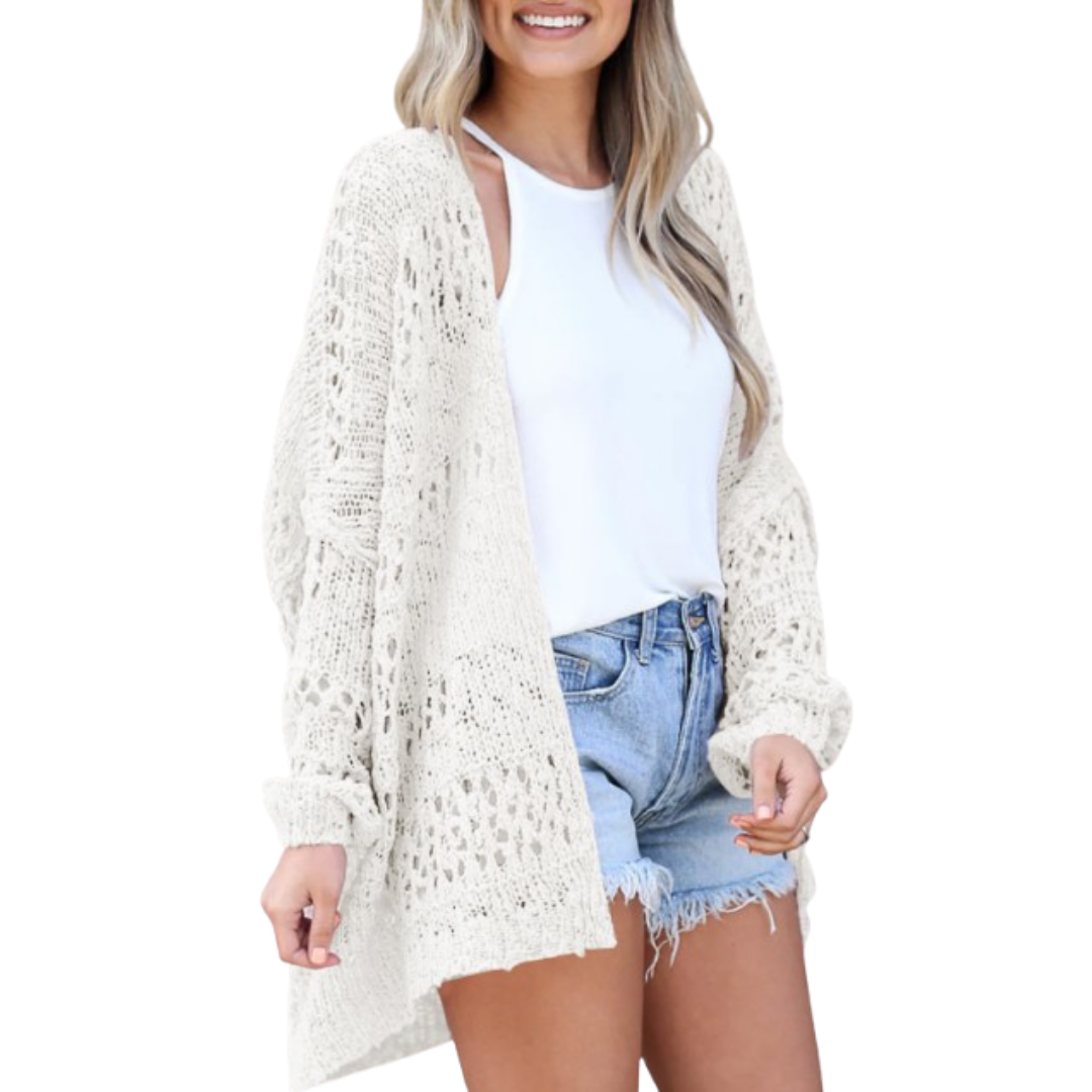 NAOMI | Lekki Oversized Boho Letni Kardigan" 

Rewritten Title: "NAOMI | Lightweight Oversized Boho Summer Cardigan