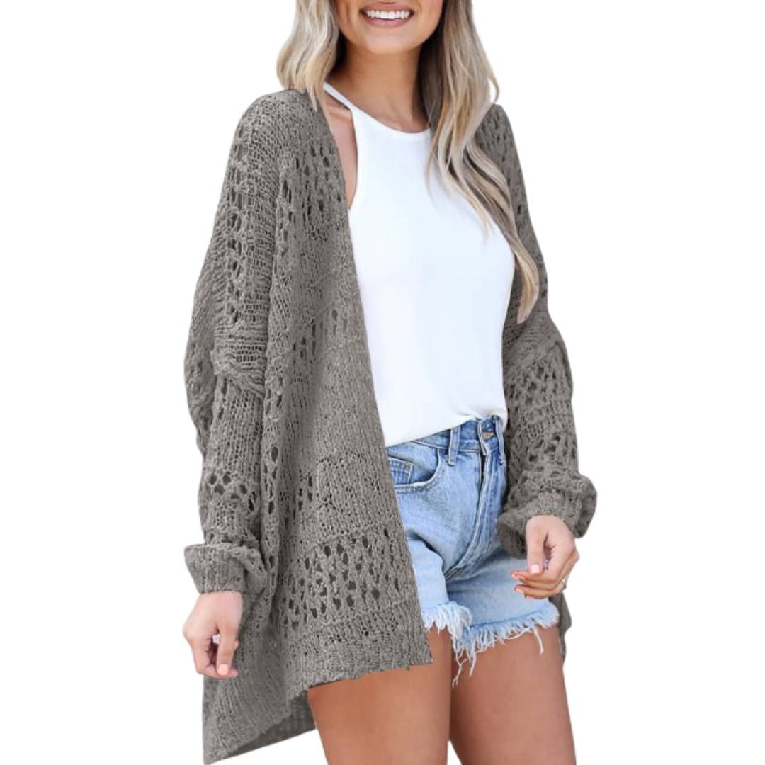 NAOMI | Lekki Oversized Boho Letni Kardigan" 

Rewritten Title: "NAOMI | Lightweight Oversized Boho Summer Cardigan
