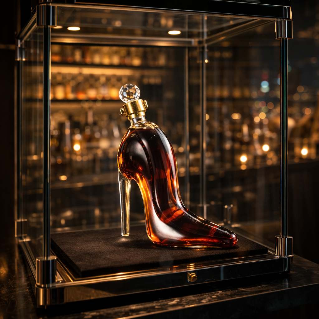 Elegancka Karafka do Whisky - Edycja na Wysokim Obcasie