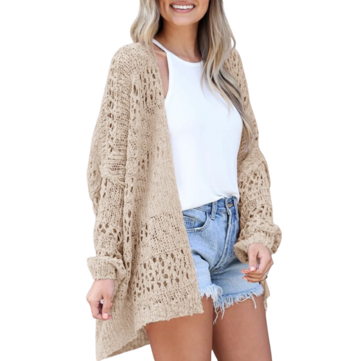 NAOMI | Lekki Oversized Boho Letni Kardigan" 

Rewritten Title: "NAOMI | Lightweight Oversized Boho Summer Cardigan