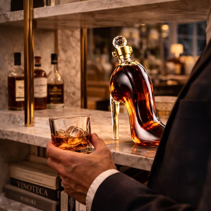 Elegancka Karafka do Whisky - Edycja na Wysokim Obcasie