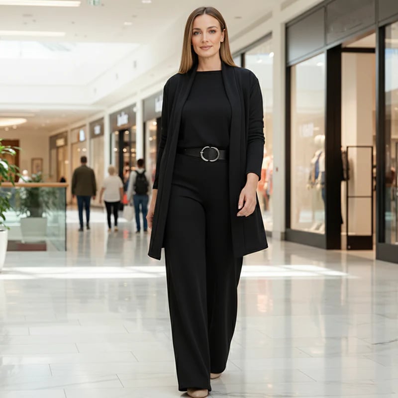 Renata – elegancki komplet trzyczęściowy wyszczuplający