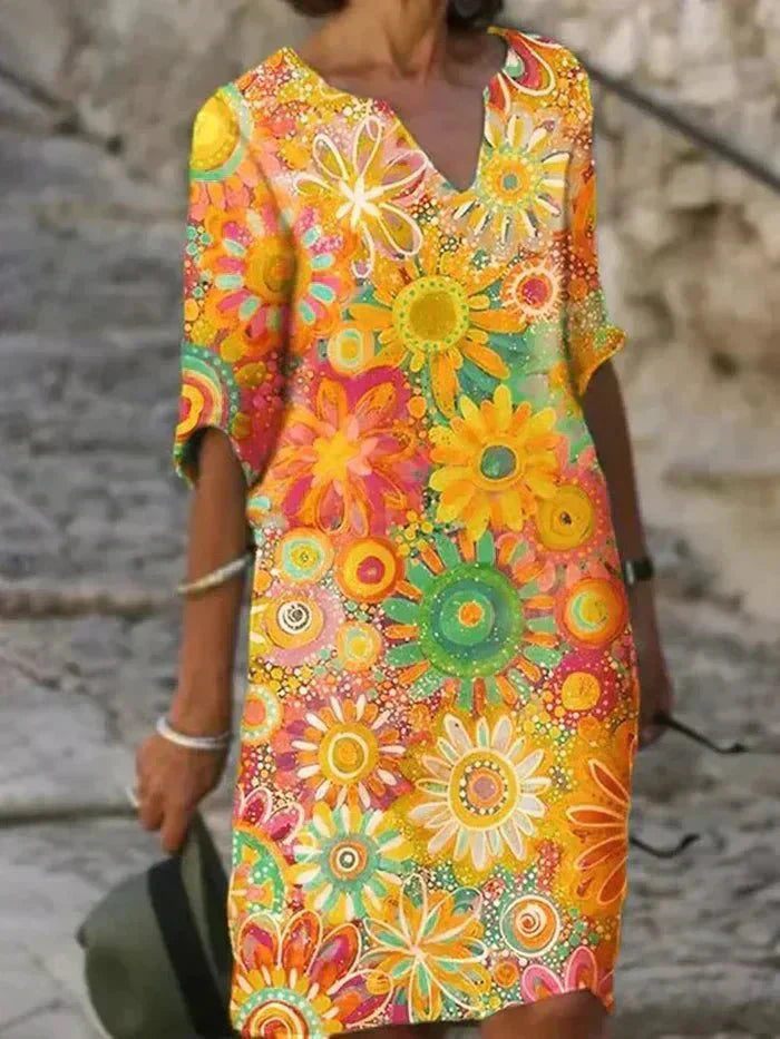 Anouk™ Sukienka Maxi w Żywe Kwiaty