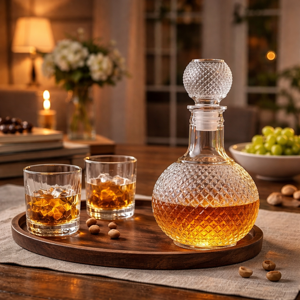 Karafka do Whisky z Kryształów Ciętych - Edycja Limitowana