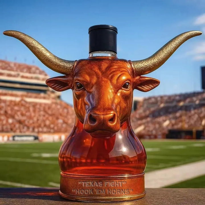 Texas Longhorns Football - Whiskey Decanter