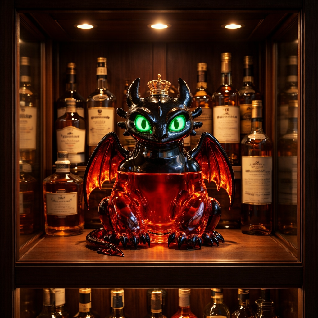 Karafka do Whisky – Edycja Smoka