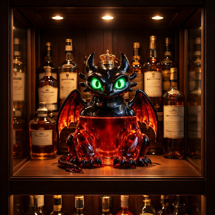 Karafka do Whisky – Edycja Smoka