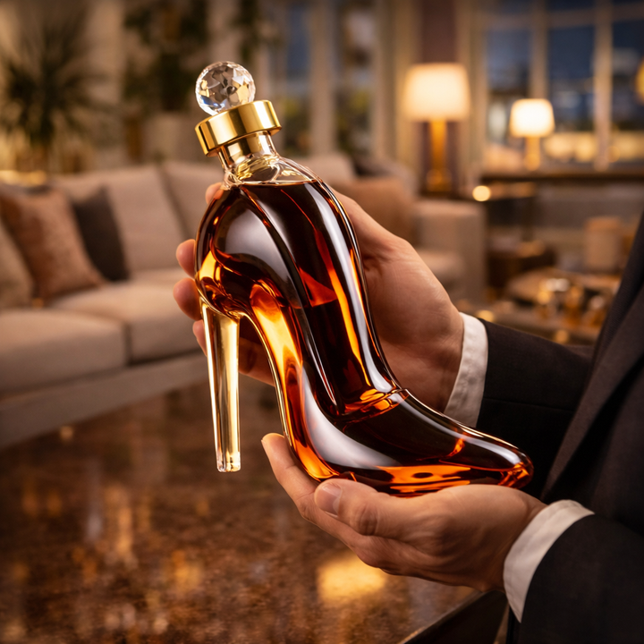 Elegancka Karafka do Whisky - Edycja na Wysokim Obcasie