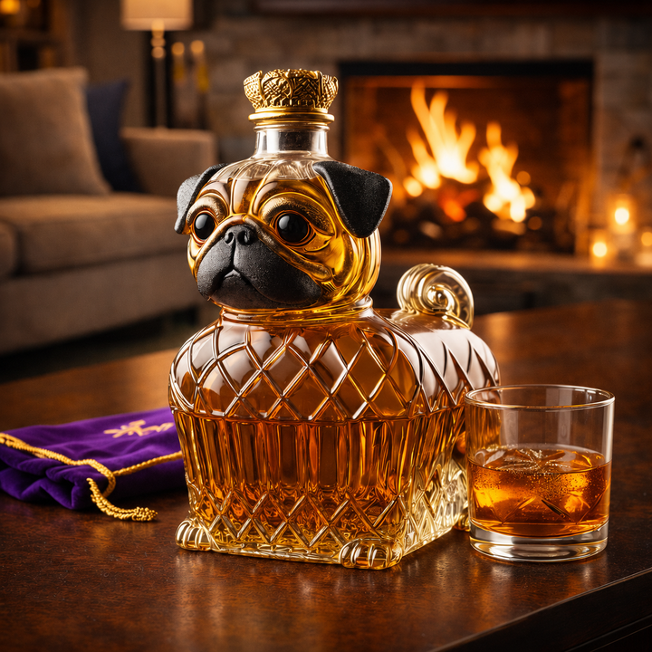 Karafka do Whisky – Edycja Francuskiego Buldoga