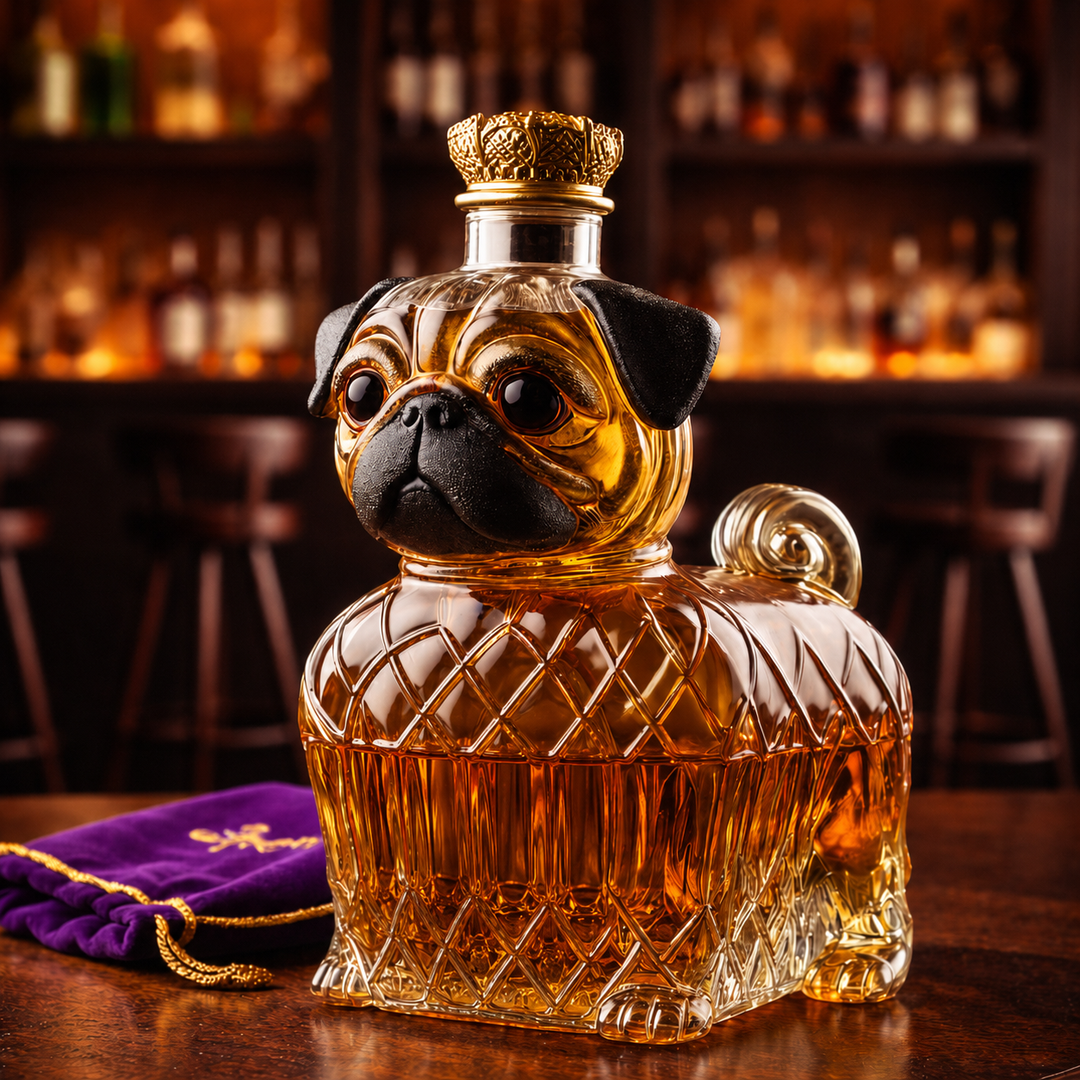 Karafka do Whisky – Edycja Francuskiego Buldoga