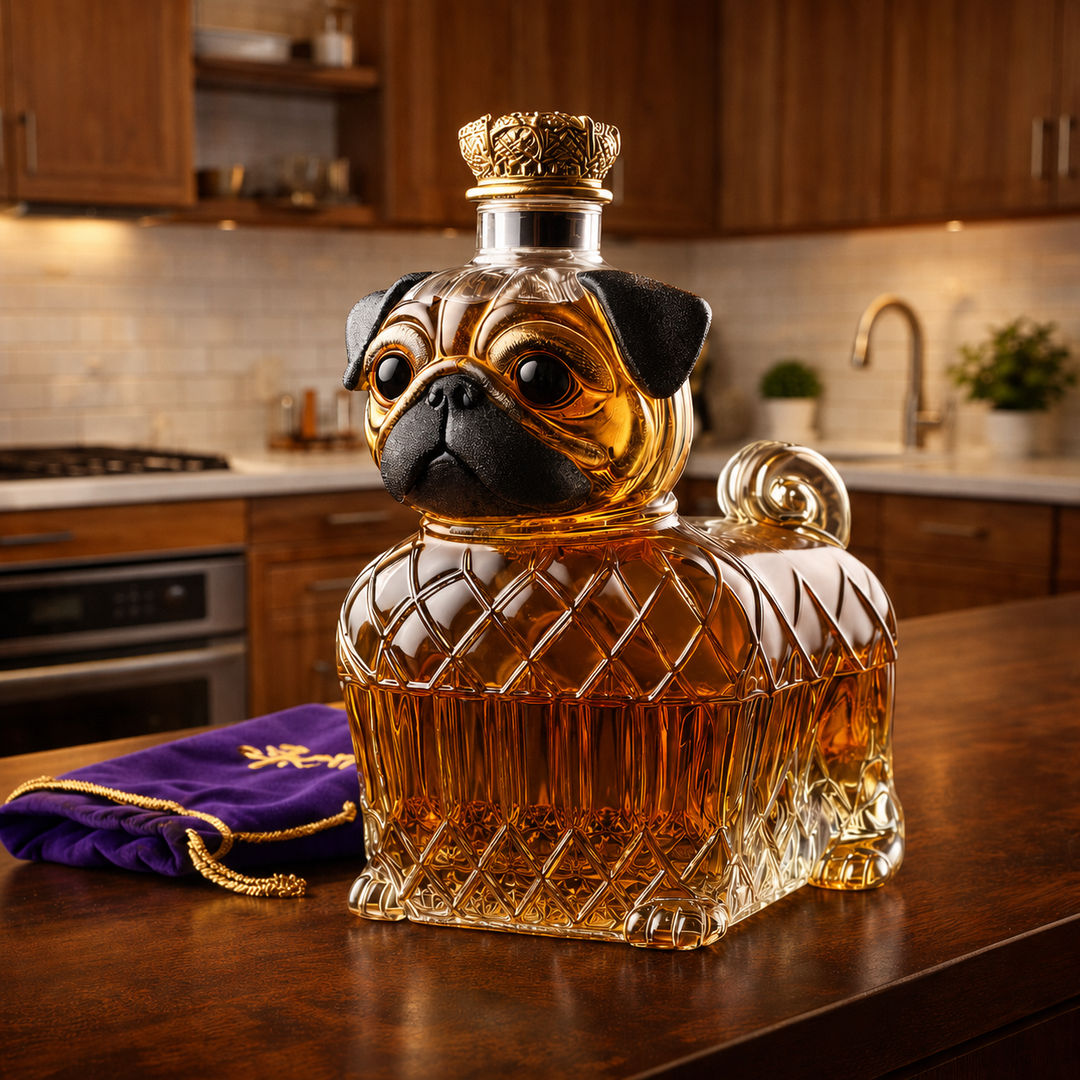 Karafka do Whisky – Edycja Francuskiego Buldoga