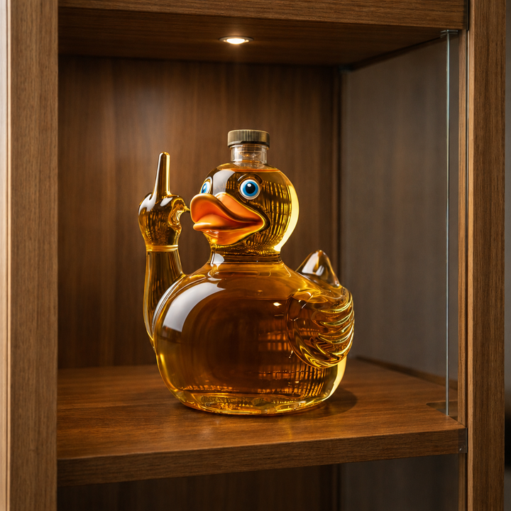 Karafka do Whisky Kaczka – Edycja Rebel Duck