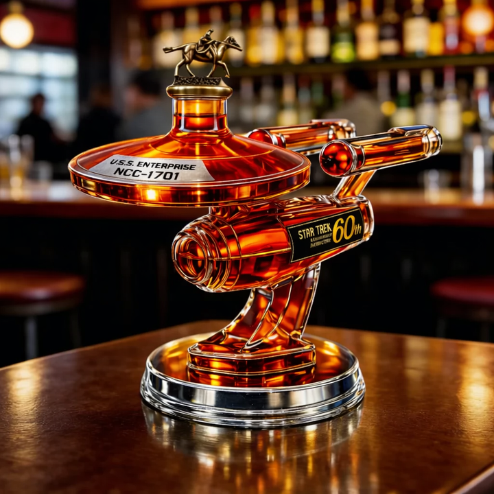 60th Anniversary USS Enterprise - Whiskey Decanter