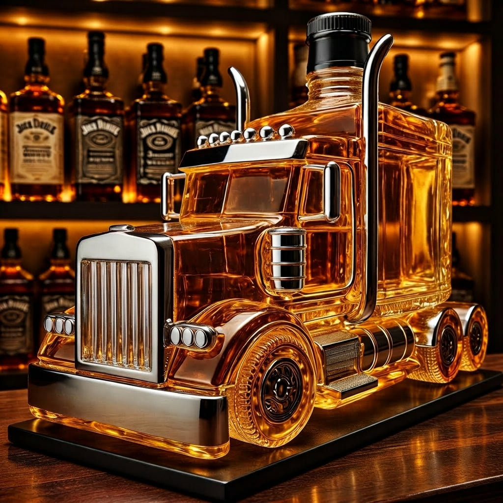 Whisky Karafka w Kształcie Ciężarówki