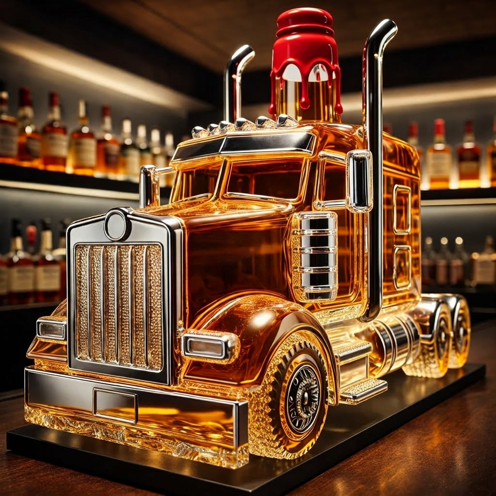 Whisky Karafka w Kształcie Ciężarówki