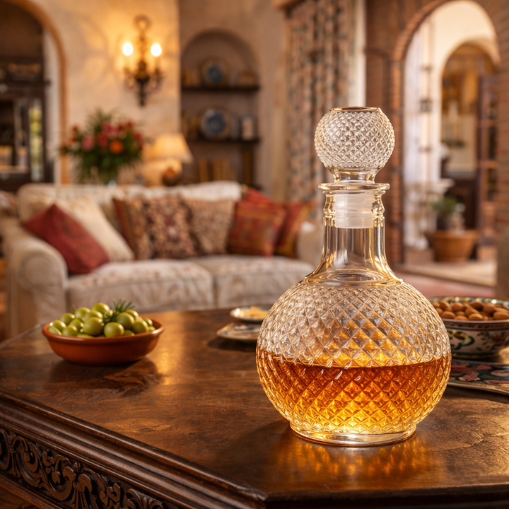 Karafka do Whisky z Kryształów Ciętych - Edycja Limitowana