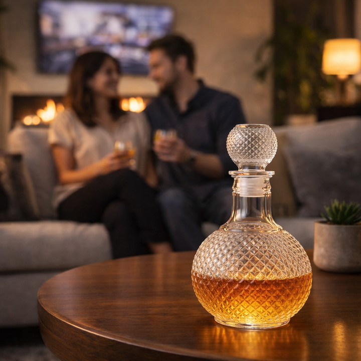Karafka do Whisky z Kryształów Ciętych - Edycja Limitowana