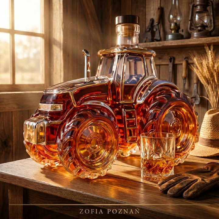 Specjalna Edycja Traktora - Karafka do Whisky
