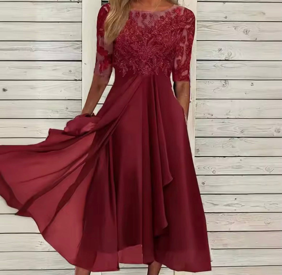 Chloe | Elegancka Koronkowa Sukienka