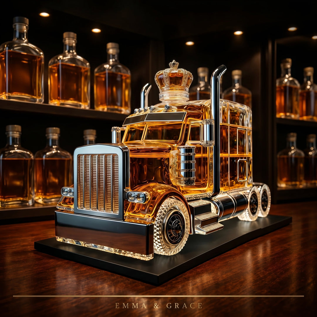 Whisky Karafka w Kształcie Ciężarówki