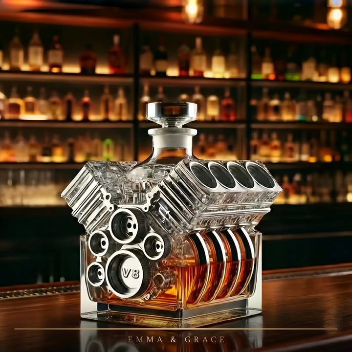 Karafka do Whisky – Edycja Silnika V8