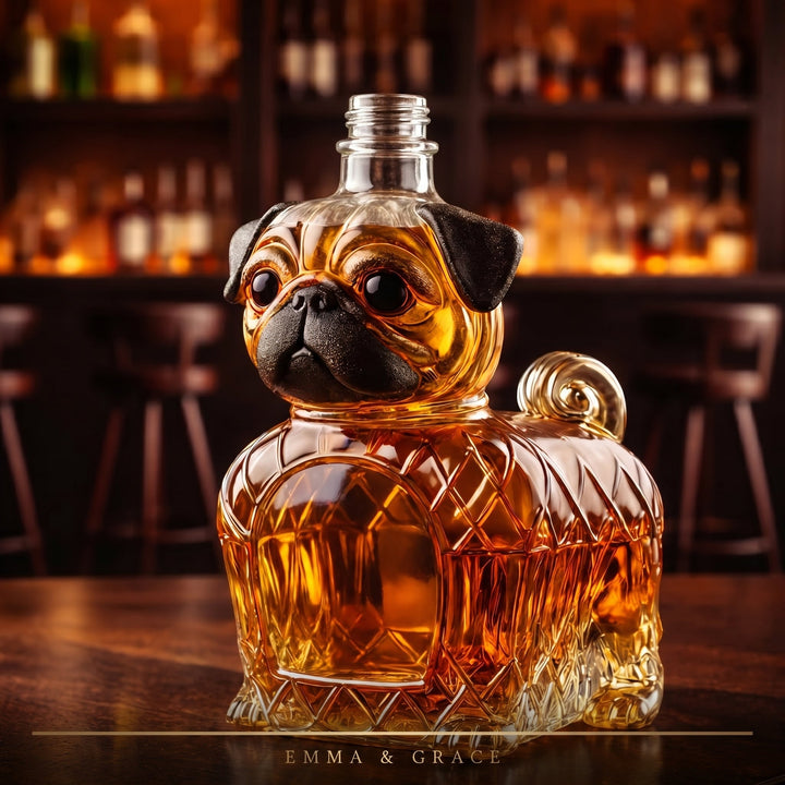 Karafka do Whisky – Edycja Francuskiego Buldoga