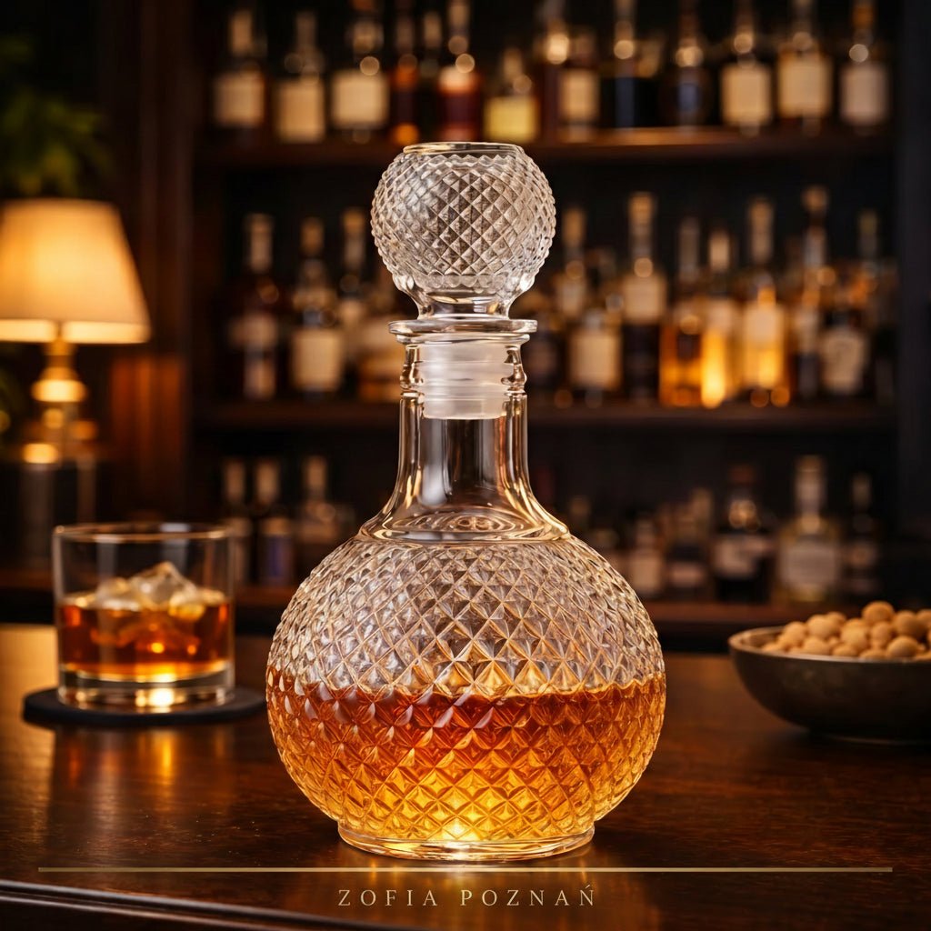 Karafka do Whisky z Kryształów Ciętych - Edycja Limitowana