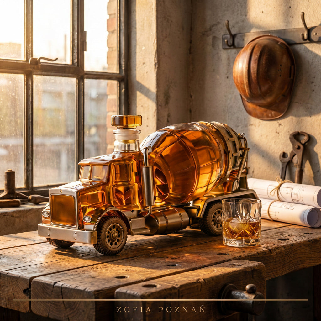 Karafka do Whisky Ciężarówka – Edycja Truck