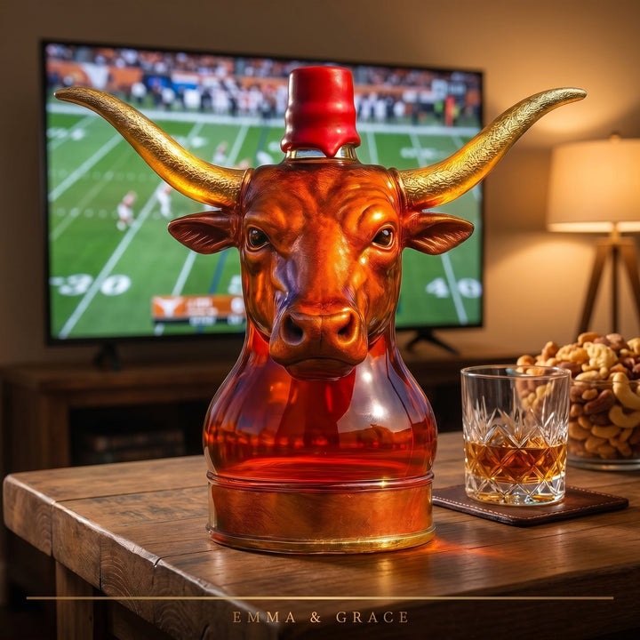 Texas Longhorns Football - Whiskey Decanter