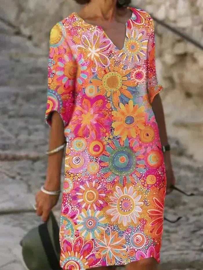 Anouk™ Sukienka Maxi w Żywe Kwiaty