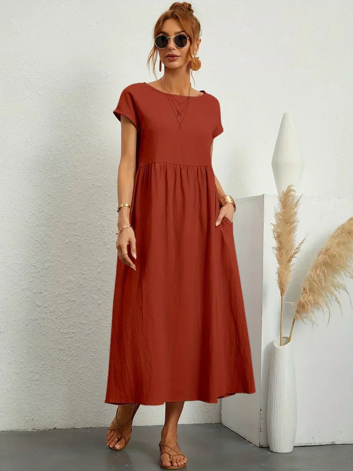 Ursina™ Płynna Sukienka Midi