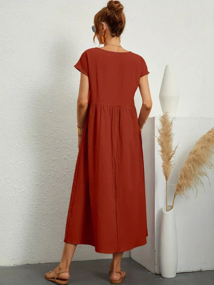 Ursina™ Płynna Sukienka Midi