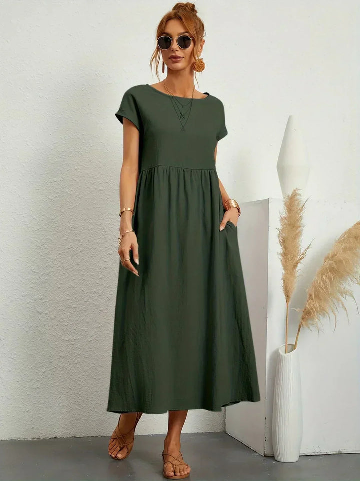 Ursina™ Płynna Sukienka Midi