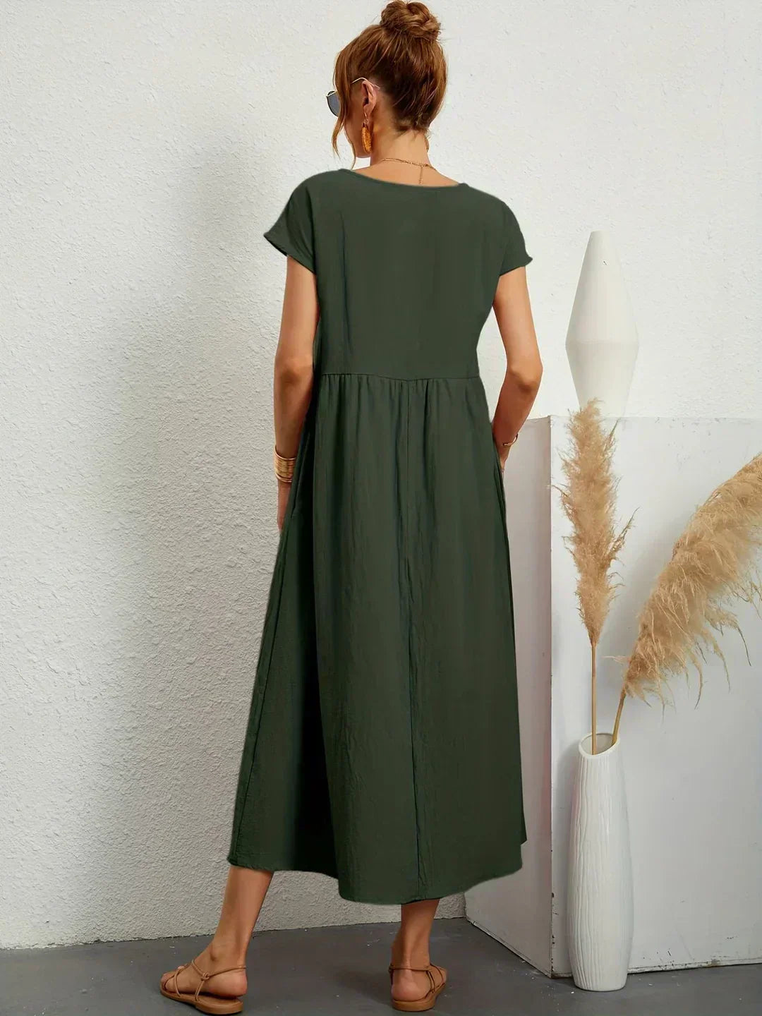 Ursina™ Płynna Sukienka Midi