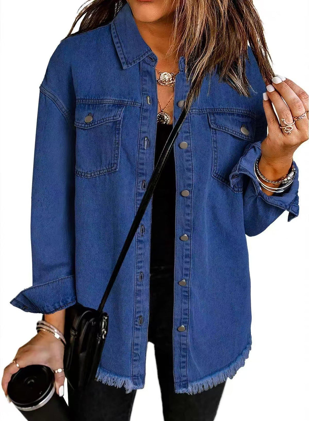 Sofia Denim™ | Elegancka kurtka dżinsowa