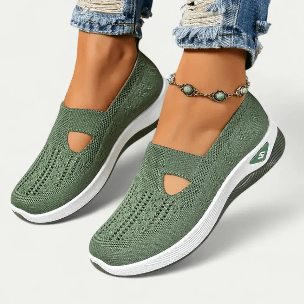 Buty Slip-On dla kobiet – Wygodny i Oddychający Design