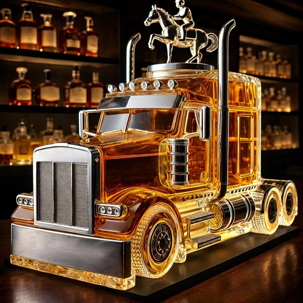 Whisky Karafka w Kształcie Ciężarówki