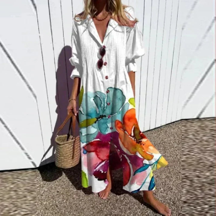 Soleil™ Sukienka Maxi Breezy Boho
