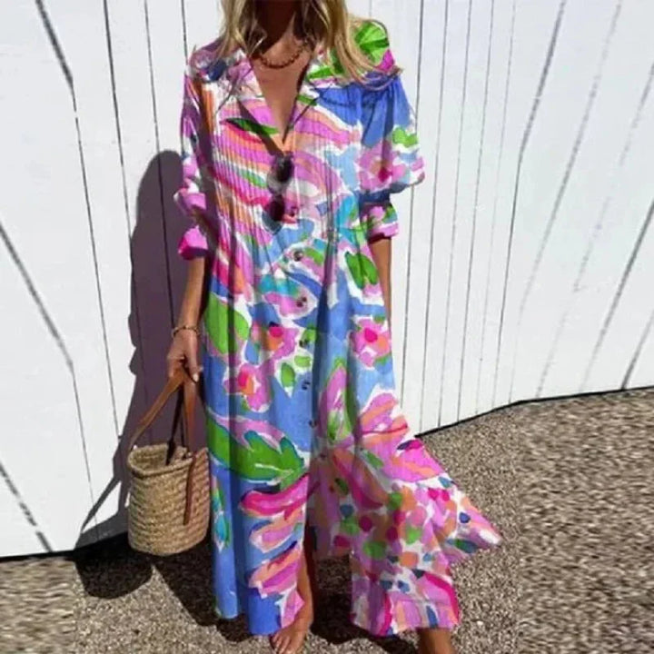 Soleil™ Sukienka Maxi Breezy Boho