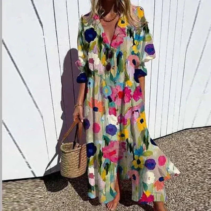 Soleil™ Sukienka Maxi Breezy Boho