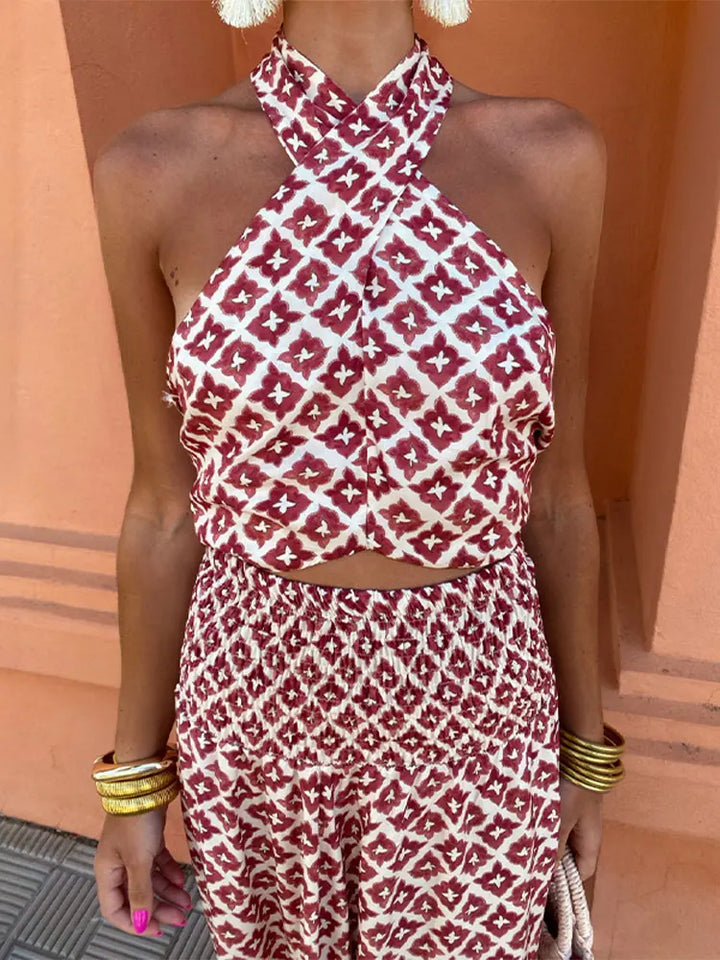 Elsa | Elegancki zestaw z odkrytymi ramionami
